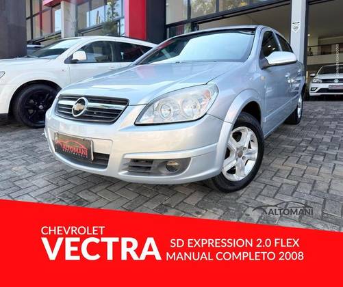 CHEVROLET VECTRA 2.0 MPFI EXPRESSION 8V FLEX 4P MANUAL